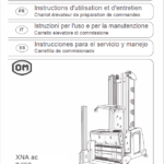 OM Pimespo XNA ac – Generation 3 80v Side Loader Workshop Repair Manual