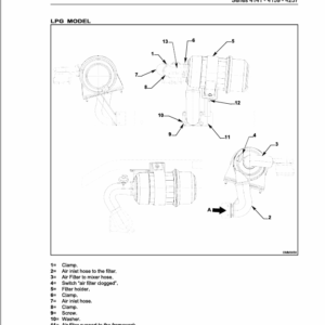 OM Pimespo XG25 and XG30 Forklift Repair Workshop Manual