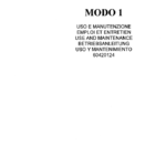 OM PIMESPO Modo 1,2,3 Series 014 Mid and High-lift Order Pickers Workshop Repair Manual