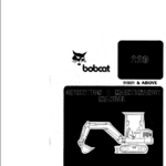 Bobcat X220 Excavator Service Manual