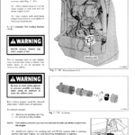 Bobcat 310 and 313 Skidsteer Loader Service Manual