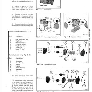 Bobcat 310 and 313 Skidsteer Loader Service Manual