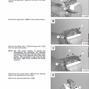 Bobcat X320, and X322 Excavator Service Manual