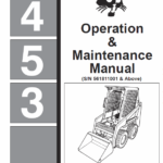 Bobcat 450 and 453 Skid-Steer Loader Service Manual