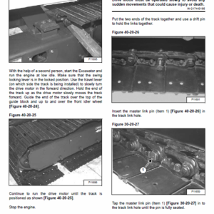 Bobcat 435 Compact Excavator Repair Service Manual