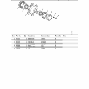 OM Pimespo XE12, XE15 and XE18 Series 4016 , 4017 Forklift Workshop Repair Manual