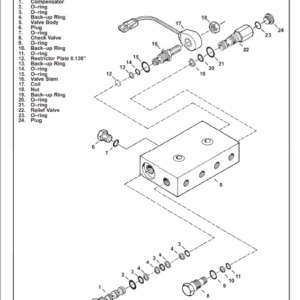 Bobcat X220 Excavator Service Manual