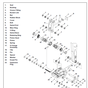 Bobcat 331, 331E and 334 Excavator Service Manual