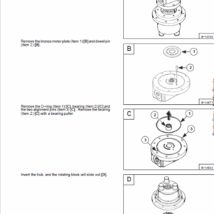 Bobcat X325 and X328 Excavator Service Manual