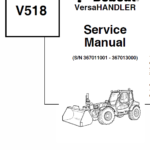 Bobcat V518 VersaHANDLER Telescopic Service Manual