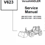 Bobcat V623 VersaHANDLER Telescopic Service Manual