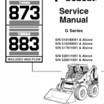 Bobcat 873 and 883 G-Series Skid-Steer Loader Service Manual