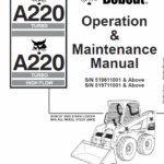 Bobcat A220 Skid-Steer Loader Service Manual