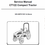 Bobcat CT122 Compact Tractor Service Manual
