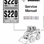 Bobcat S220 Turbo Skid-Steer Loader Service Manual