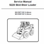 Bobcat S220 Skid Steer Loader Service Repair Manual 2010 Rev 990 PG 6987038 for sale online 