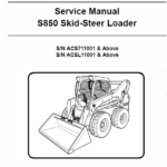 Bobcat S850 Skid-Steer Loader Service Manual