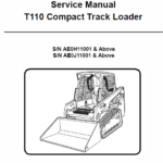 Bobcat T110 Compact Loader Service Manual