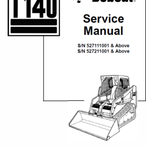 Bobcat T140 Compact Loader Service Manual