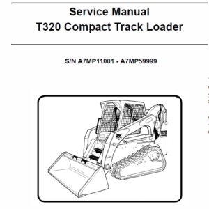Bobcat T320 Loader Service Manual