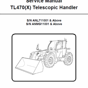 Bobcat TL470 and TL470X Telescopic Handler Service Manual