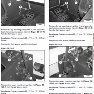 Bobcat S205 Skid-Steer Loader Service Manual