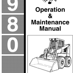 Bobcat 980 Skid-Steer Loader Service Manual