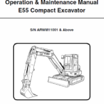 Bobcat E55 Compact Excavator Service Manual