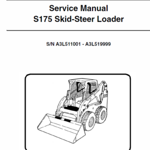 Bobcat S175 Skid-Steer Loader Service Manual