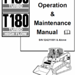 Bobcat T180 Turbo, T180 Turbo High Flow Loaders Service Manual