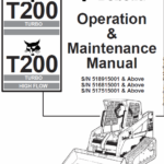 Bobcat T200 Loader Service Manual