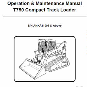 Bobcat T750 Loader Service Manual