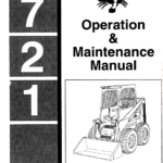 Bobcat 700, 720, 721 and 722 Skid-Steer Loader Service Manual