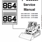 Bobcat 864 and 864H Skid-Steer Loader Service Manual