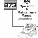 Bobcat 873 Skid-Steer Loader Service Manual
