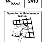 Bobcat 2410 Loader Service Manual