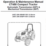 Bobcat CT440, CT445 and CT450 Compact Tractor Service Manual