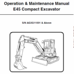 Bobcat E45 Compact Excavator Service Manual