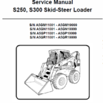 Bobcat S250 and S300 Skid-Steer Loader Service Manual
