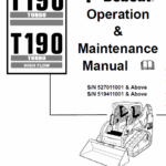 Bobcat T190 Turbo and Turbo High Flow Track Loader Service Manual