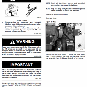 Bobcat T650 Loader Service Manual