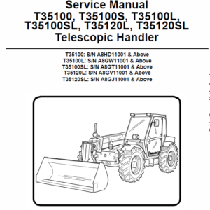 Bobcat T35100, T35100S, T35100L, T35100SL, T35120L, T35120SL Telescopic Manual