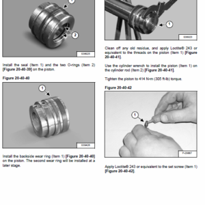 Bobcat TL470 and TL470X Telescopic Handler Service Manual