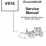 Bobcat V518 VersaHANDLER Telescopic Service Manual