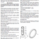 JCB 2CX, 2DX, 210, 212 & VARIANTS Backhoe Loader Service Manual