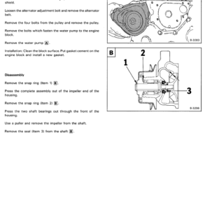 Bobcat 843 and 843B Skid-Steer Loader Service Manual