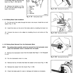 Bobcat 2000 Loader Service Manual