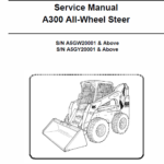 Bobcat A300 Wheel Steer Skid-Steer Loader Service Manual