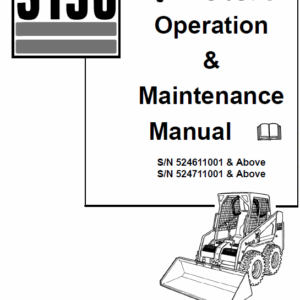 Bobcat S130 Skid-Steer Loader Service Manual