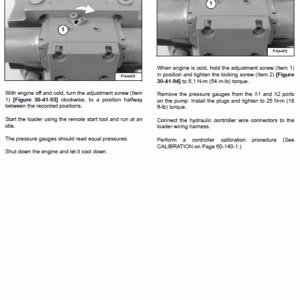 Bobcat T110 Compact Loader Service Manual